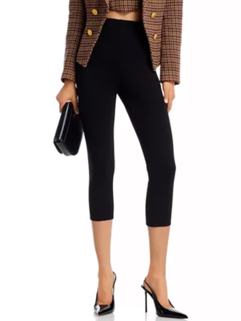 L’AGENCE | Dee Pull On Pedal Pusher Capri Pant Size: Small